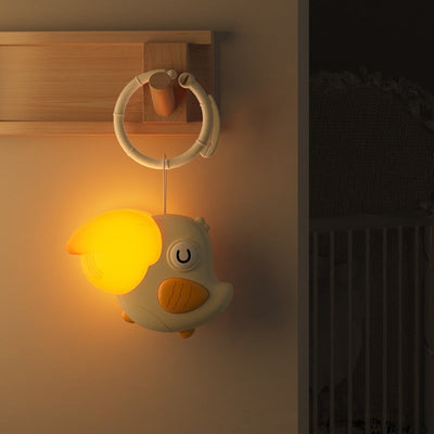 Veilleuse oiseau Fidtoy pour bébé avec son – Veilleuse toucan musicale pour bébés, veilleuse de chambre de bébé et lampe de chevet apaisante