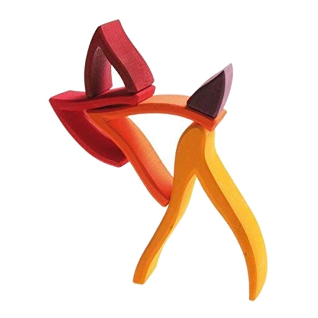 Blocs de bois empilables – Jouets en bois ouverts