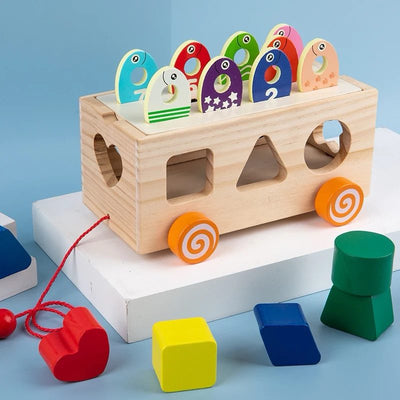 Jouet de pêche et de tri de formes | Jeu de motricité fine et de reconnaissance des formes