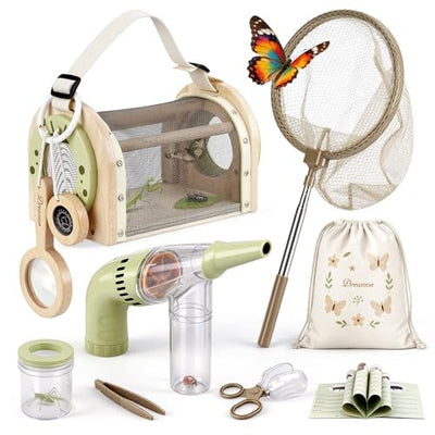 Kit Atrapabichos de Madera para Niños