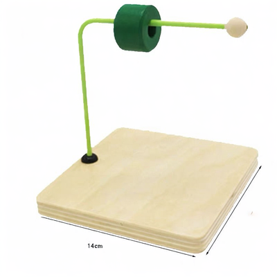 Variación del pasador horizontal Montessori – Recto | Actividad de motricidad fina para bebés y niños pequeños