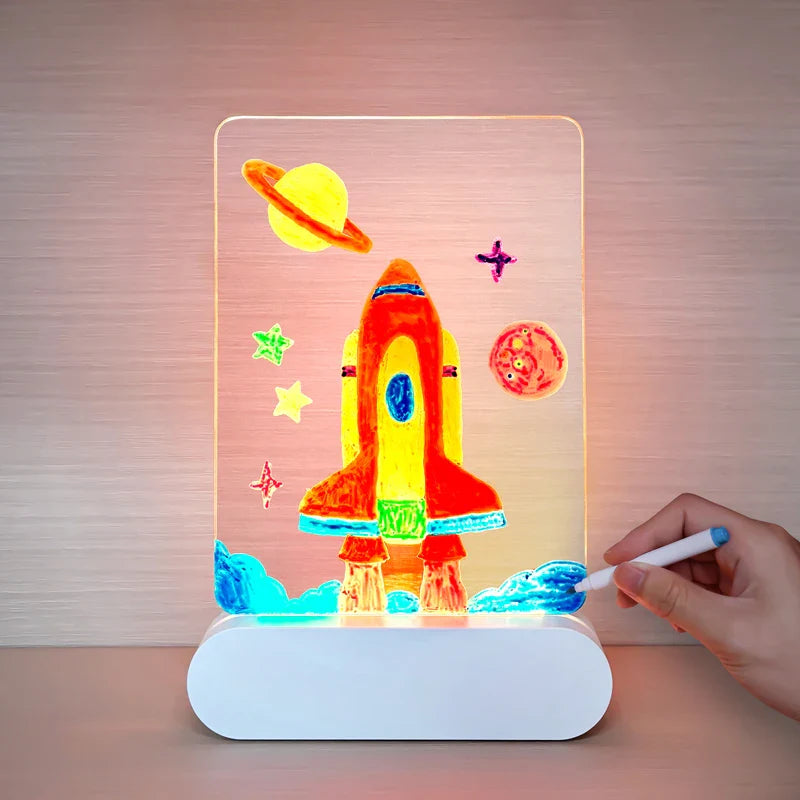 DrawingLight - Verlichte Fantasieën - Tekenbord met LED