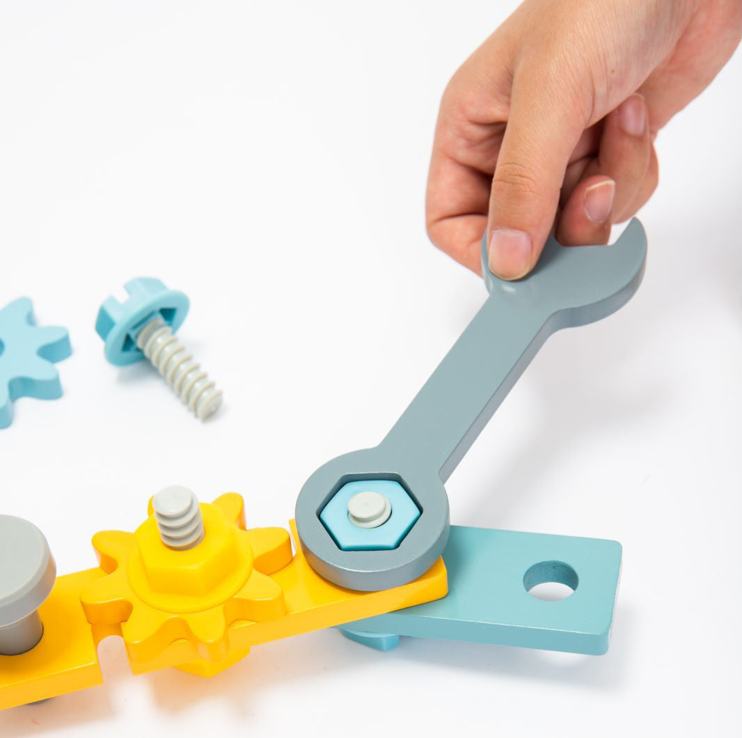 Ensemble de jeu en bois - Meilleur jouet en bois à usage polyvalent