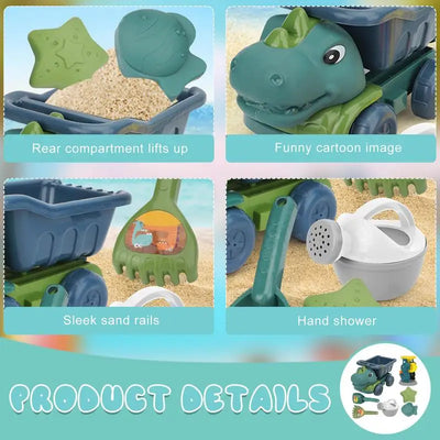 Beach Dino Set™ – Construye tu Castillo – Playa Dinotruck