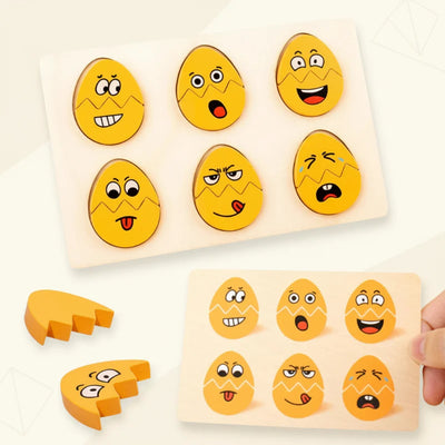 ExpressEggs – Aprender a manejar las emociones – Puzle de expresión facial