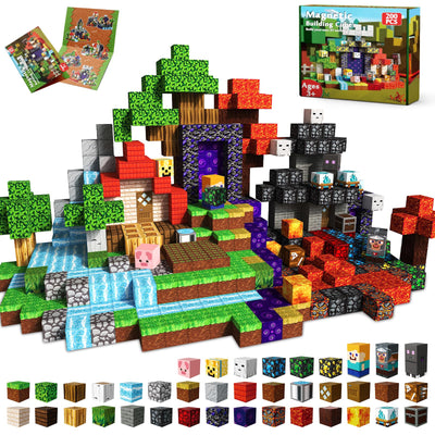 Magnetic Building Blocks – Minecraft-Inspired Magnet Cubes for Kids