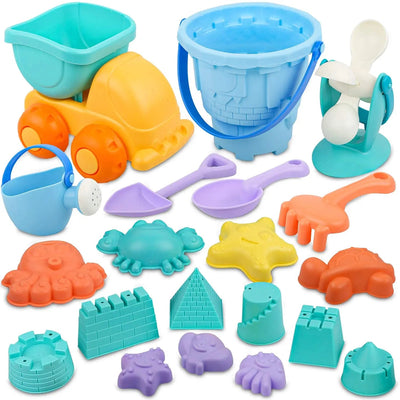 Ensemble de jouets de sable pour débutants avec outils souples et moules amusants
