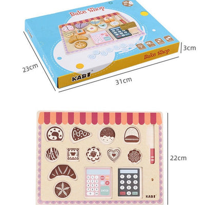 Pastelería de Madera - Juguetes de Madera de Juego Abierto