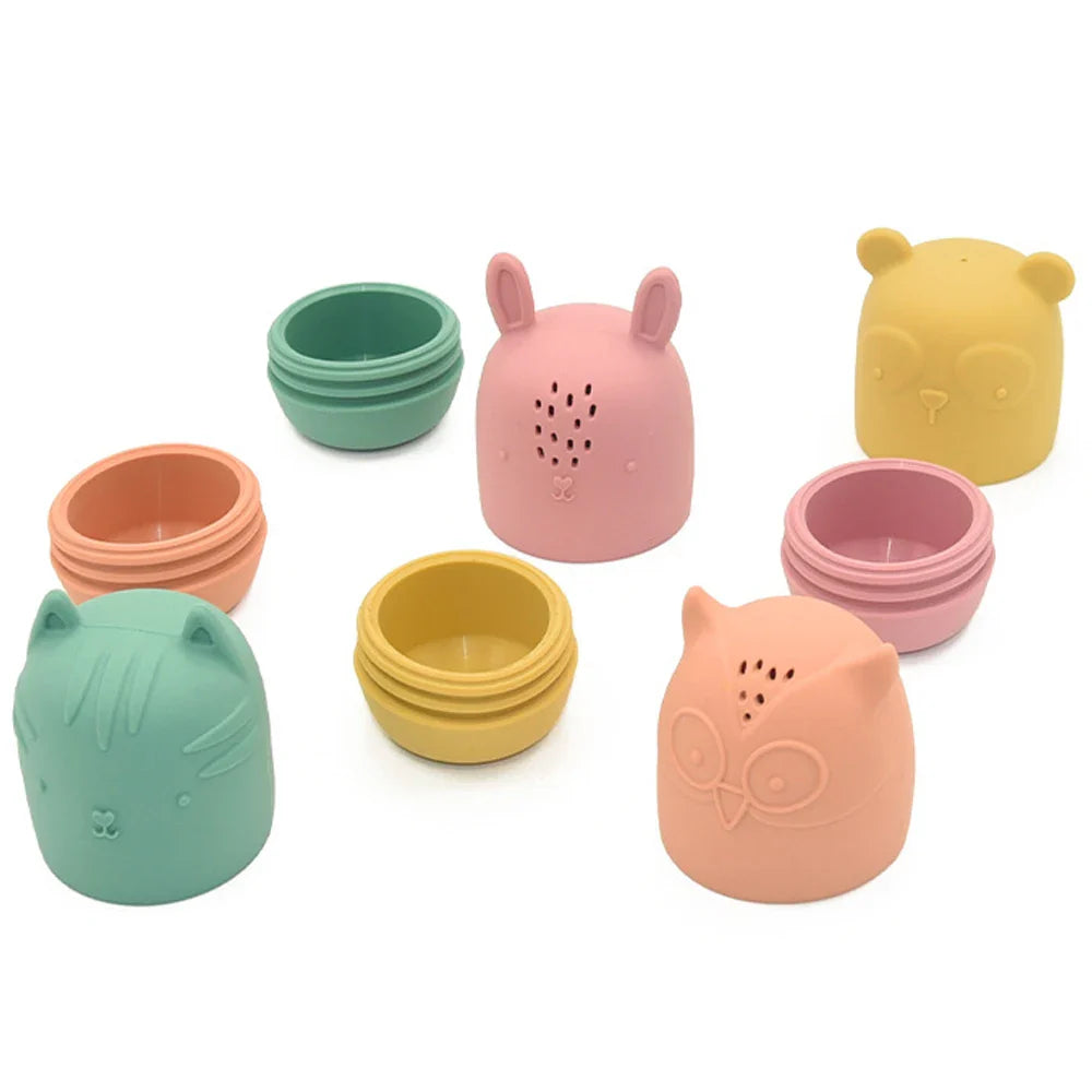 Bath Buddies™ – Divertida Hora del Baño – Juguetes de Silicona para el Agua