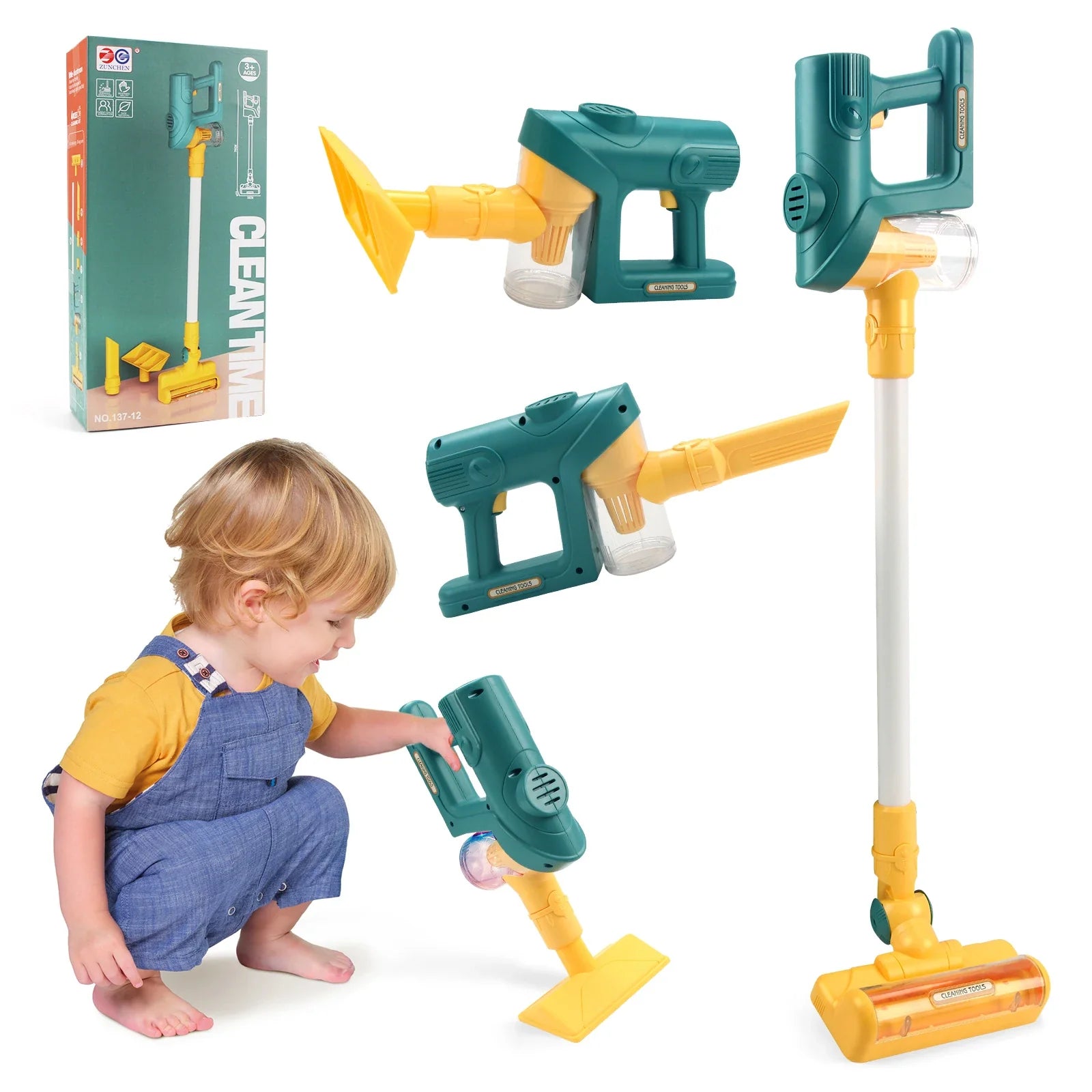 Cleantime™ - Kleine Stofvangers - Speelgoedstofzuiger