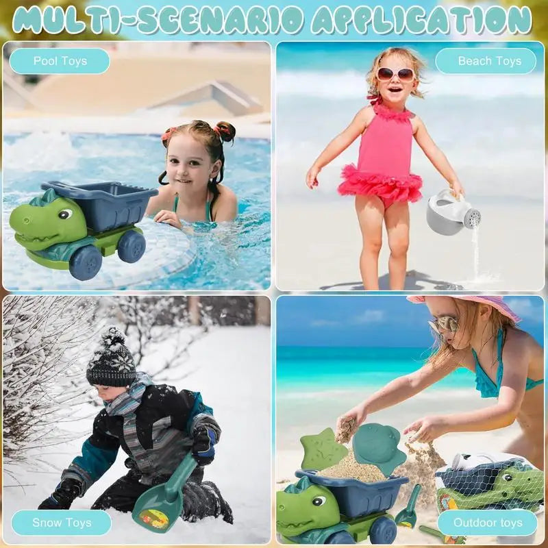 Beach Dino Set™ – Construye tu Castillo – Playa Dinotruck