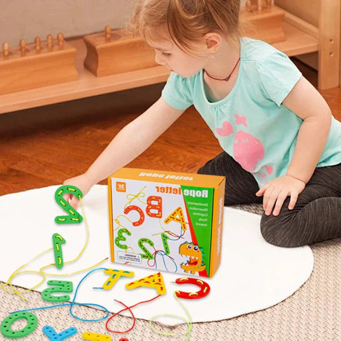 Cognitive Thread Toy™ – Fils astucieux – Jeu de développement pour tout-petits