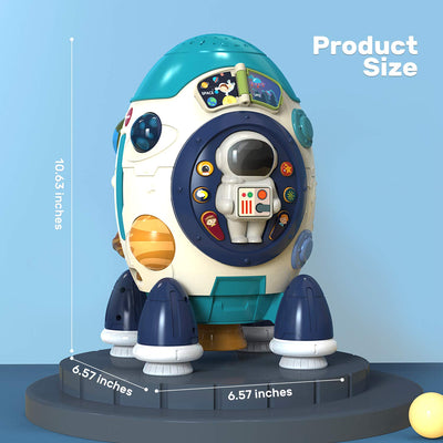 Fidtoy Jouet musical et éducatif Fusée Spatiale