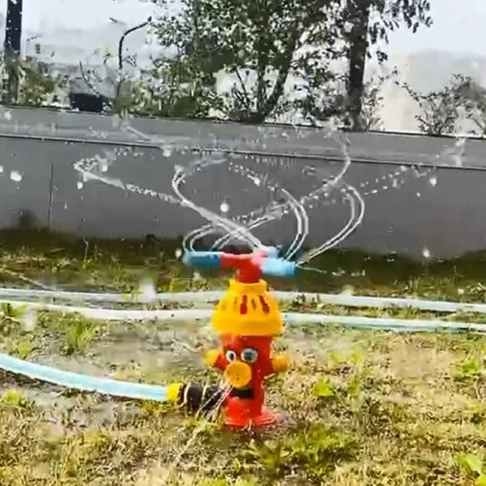 Cartoon Hydrant™ - Waterfeestje in de Tuin - Speelse Fontein