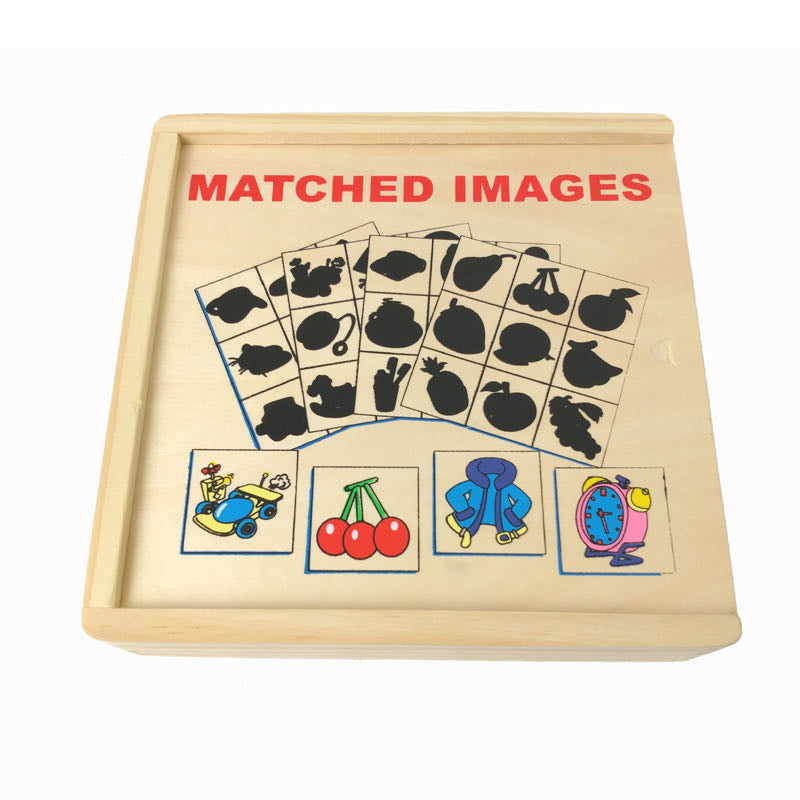 Juego de sombras de madera - Juguetes de matemáticas