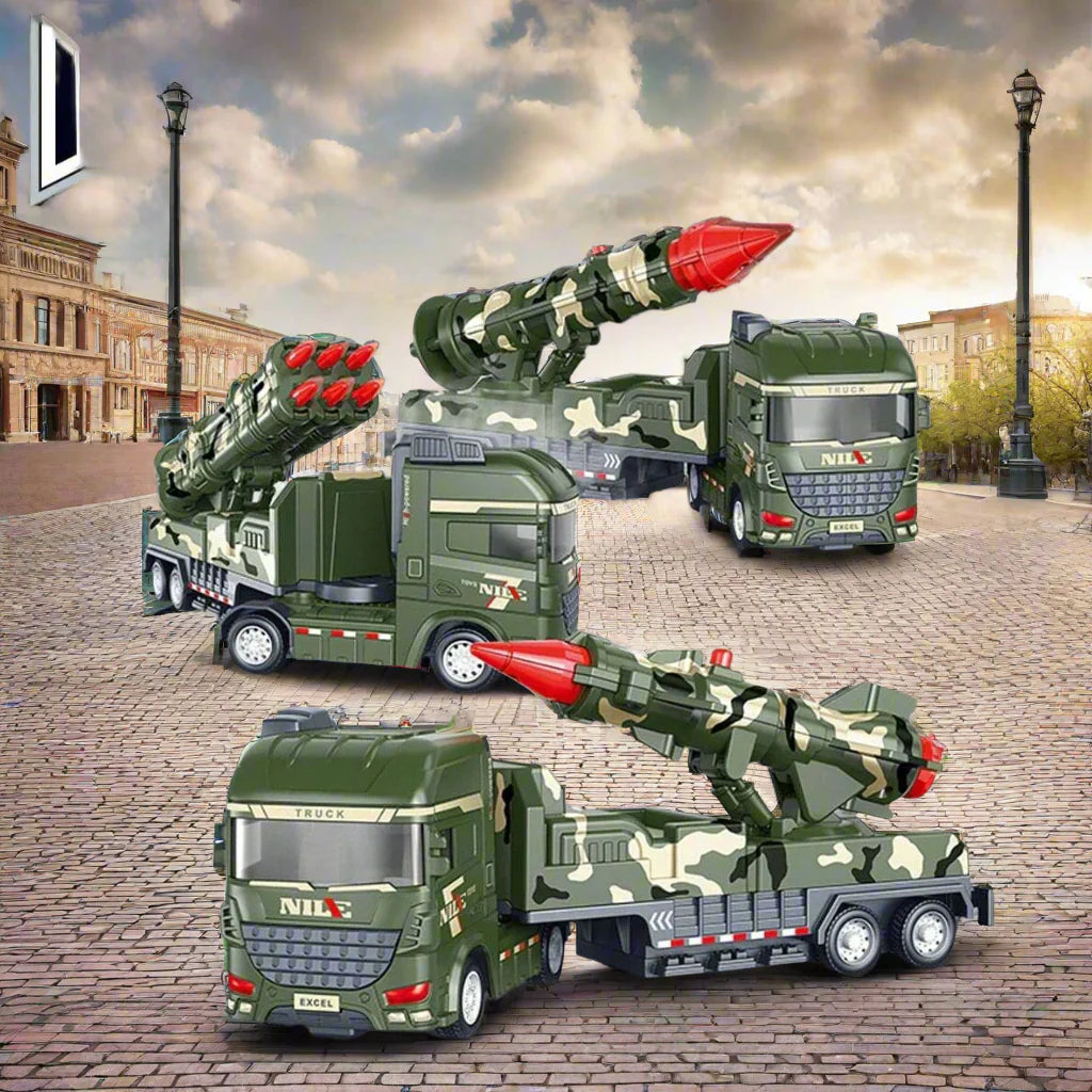 BattleTruck – Militar e Interactivo – Juguete Camión del Ejército
