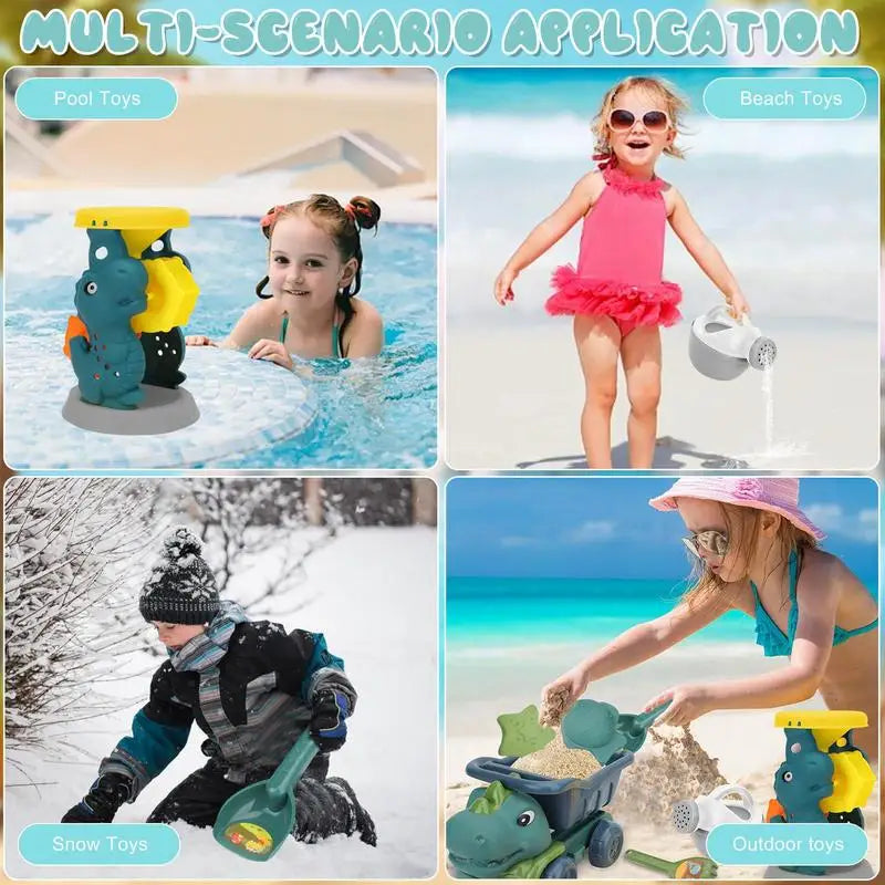 Beach Dino Set™ – Construye tu Castillo – Playa Dinotruck