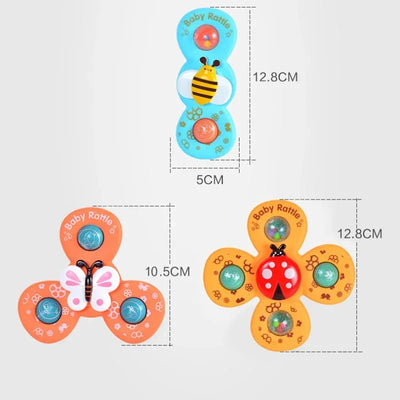 Set Bath Spinner™ – Hilanderas de diversión acuática – Hilanderas de bañera