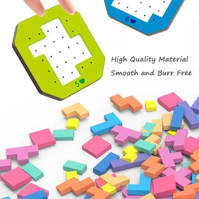 Colorful Tangram Puzzle™ - Créativité et apprentissage - Puzzle Tangram