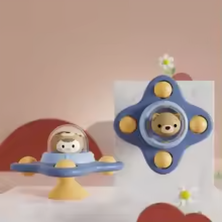 Jouets de bain Bath Spinner™ - Éducatifs et amusants - Jouets de bain Fidget pour bébé