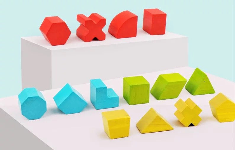Boîte en forme de lapin en bois - Jouets de motricité fine