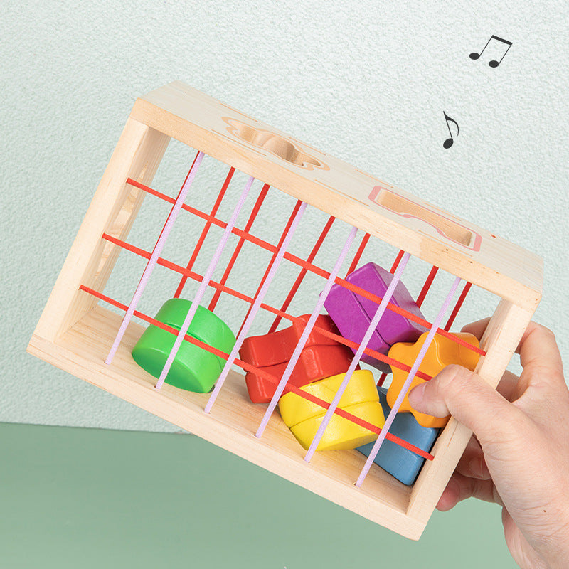 Wooden Shape Box - Mathematics Educational Toys