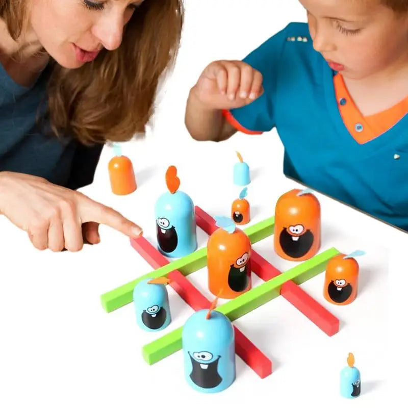 Chomp TicTacToe™ - Hap en Win - Boter-kaas-en-eieren