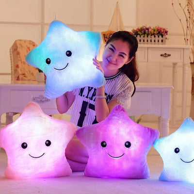 Glow Star Pillow™ – Diversión estelar en la cama – Almohada luminosa