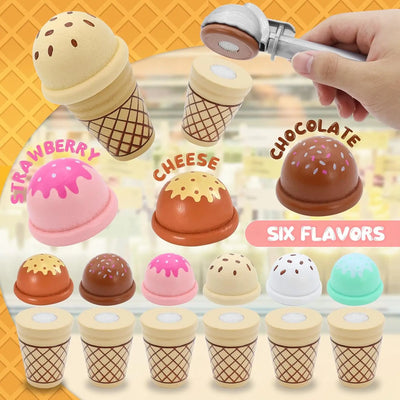 Ice Cream Playset™ - Creativo y educativo - Set de juego de helados