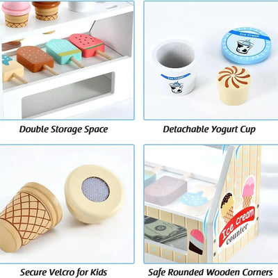 Ice Cream Playset™ - Creativo y educativo - Set de juego de helados