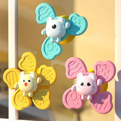 Jouets de bain Bath Spinner™ - Éducatifs et amusants - Jouets de bain Fidget pour bébé
