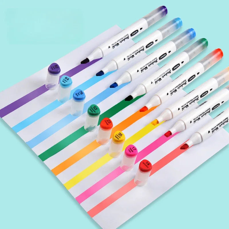 HighlightPro – Double & Colourful – Scentless & Washable School Pens