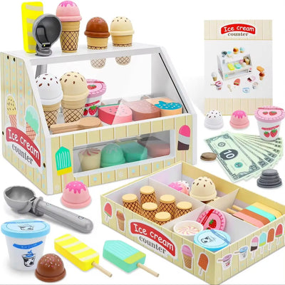 Ice Cream Playset™ - Creativo y educativo - Set de juego de helados
