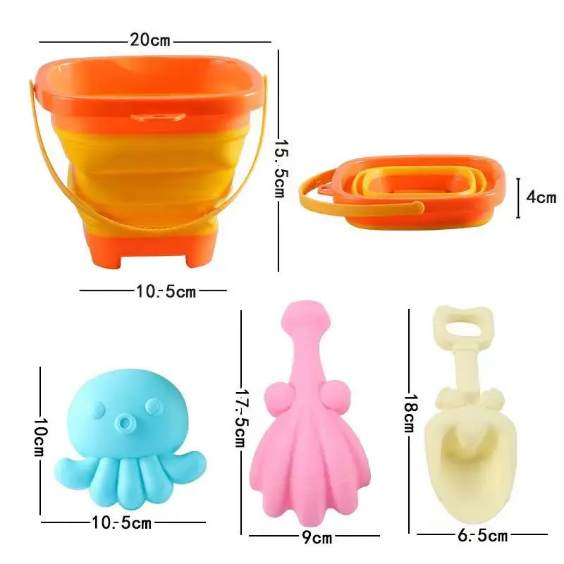 Foldable Beach Toys™ – Plaisirs du Sable d'Été – Ensemble de Plage pour Enfants