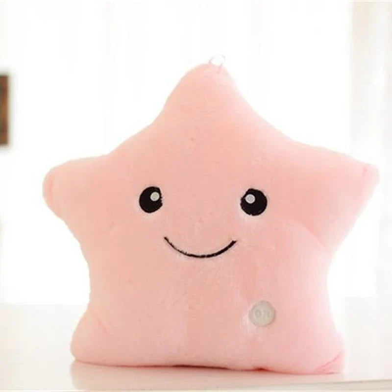 Glow Star Pillow™ – Amusement étoilé au lit – Coussin en peluche lumineux