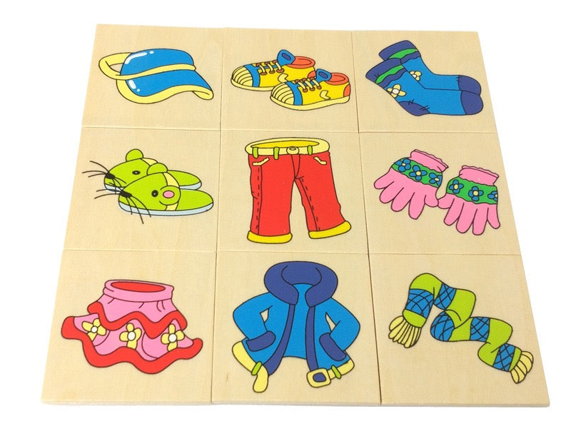 Juego de sombras de madera - Juguetes de matemáticas