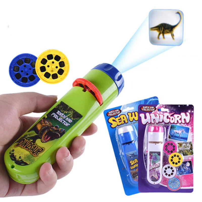 Glow Tales™ – Bedtijd Beelden – Speelgoed Projectie Zaklamp