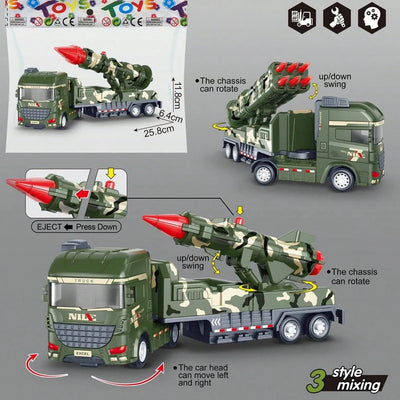 BattleTruck – Militaire et Interactive – Camion de l'Armée Jouet