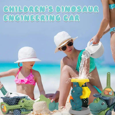 Beach Dino Set™ – Construye tu Castillo – Playa Dinotruck