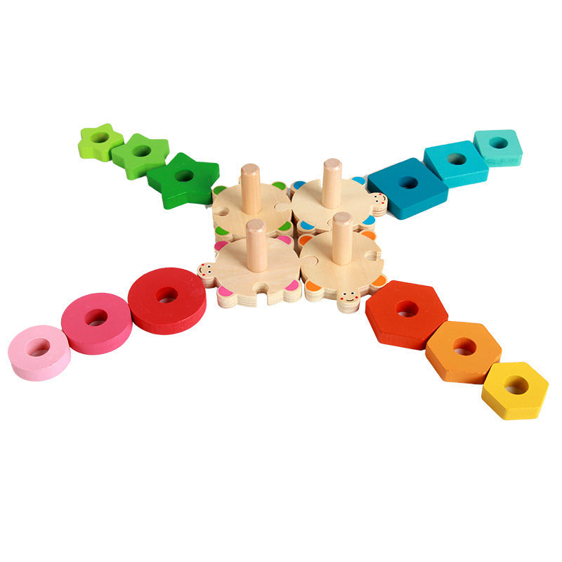 Jouets de motricité fine : Puzzle de formes multiples