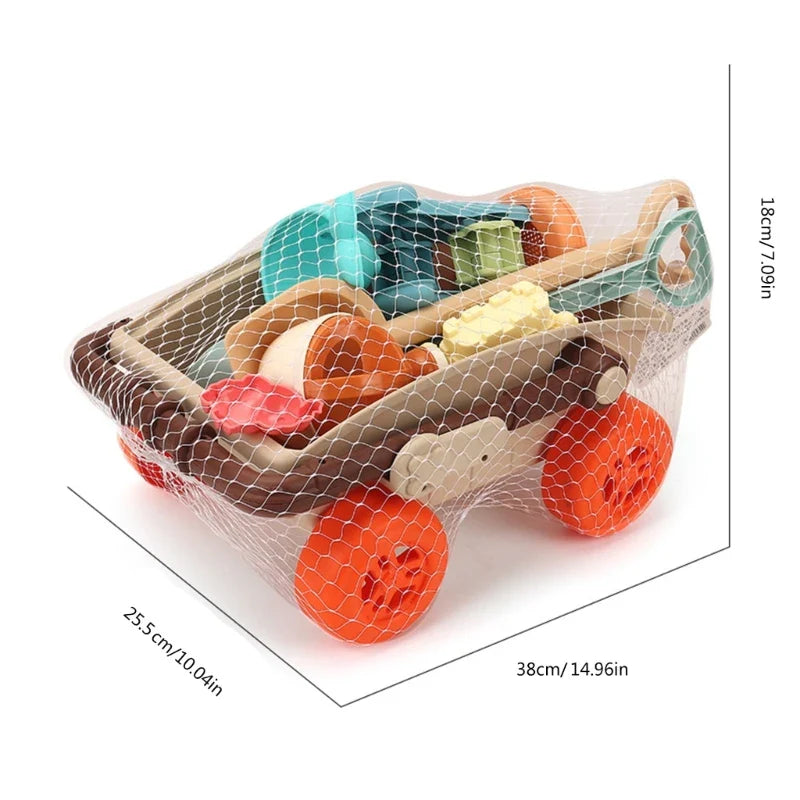 Beach Cart Set™ – Diversión en la arena de verano – Juego de playa