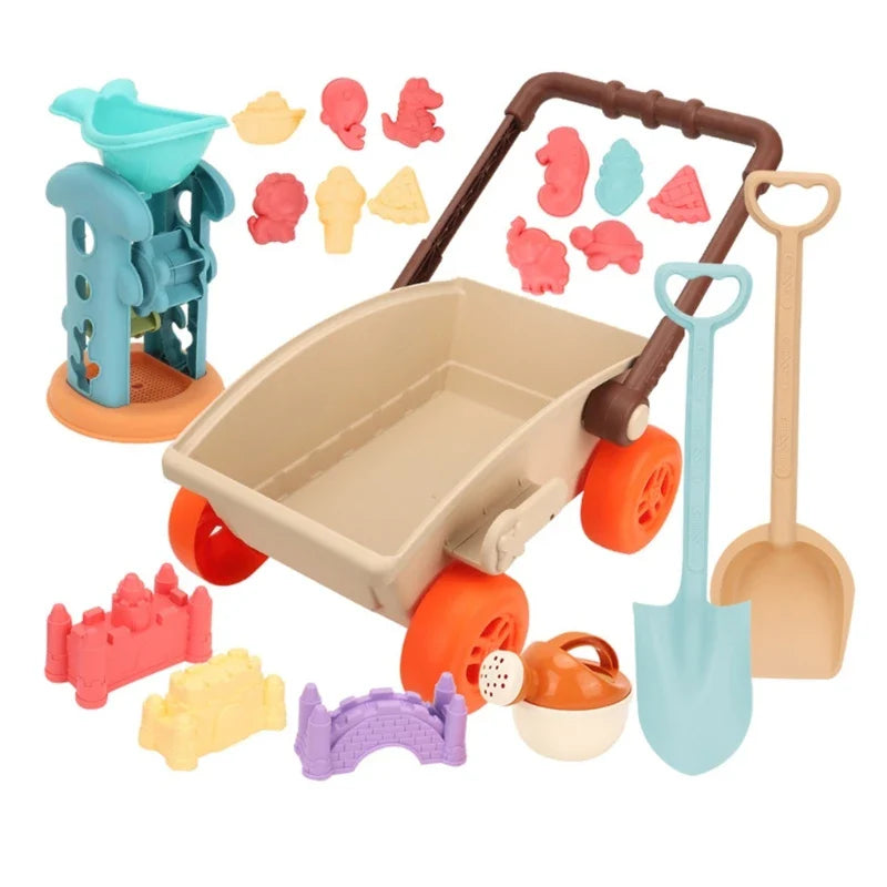 Beach Cart Set™ – Diversión en la arena de verano – Juego de playa