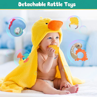 Tapis de jeu et trotteur d'éveil Fidtoy pour bébés