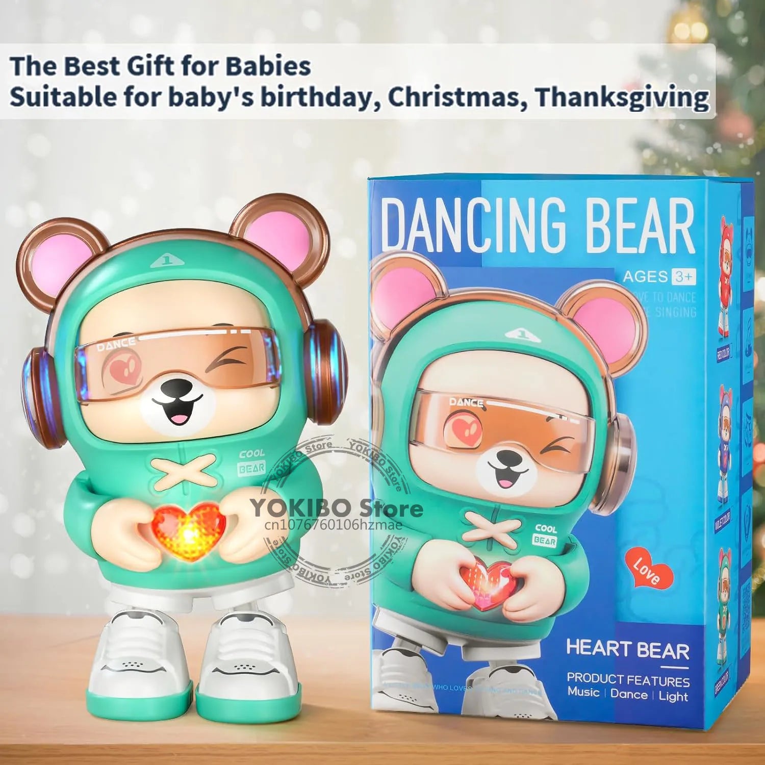 Dancing Dog Robot™ - Desarrolla habilidades motoras - Muñeco de juguete bailarín