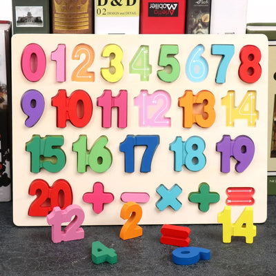 AlphaBlocks – Madera y educativo – Rompecabezas de letras 3D