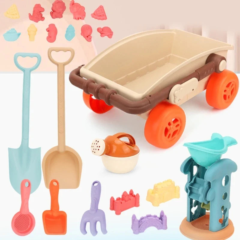 Beach Cart Set™ – Diversión en la arena de verano – Juego de playa