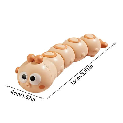 Chenille Rigolote™ - La Chenille qui Fait des Mouvements - Chenille à Remonter