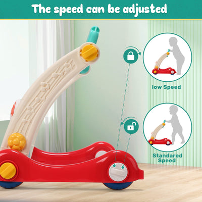 Tapis de jeu et trotteur d'éveil Fidtoy pour bébés