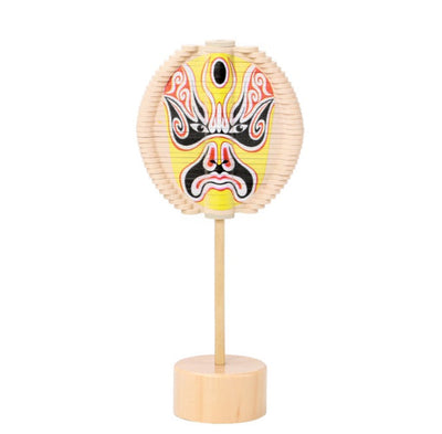 Toupie en bois - Jouets sensoriels pour le visage culturel chinois
