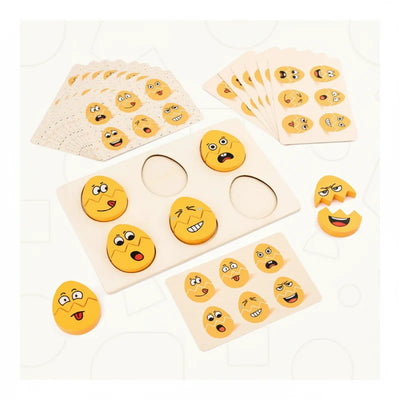ExpressEggs – Aprender a manejar las emociones – Puzle de expresión facial